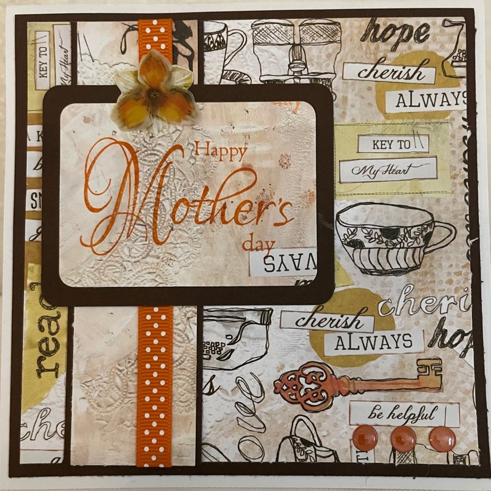 Happy Mother's Day Greeting Card Handmade